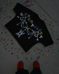 Hearujoy Y2k Street retro design sense letter print short-sleeved T-shirt men new Gothic Harajuku fashion casual oversized shirt top