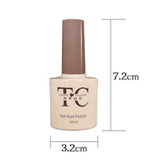 YICKYUE  -  1-16pcs TC Summer Popular Refreshing Colorful Bubble Water Cat Eye Gel Nail Polish Super Glitter Glass Bead Nail Salon Nail Art