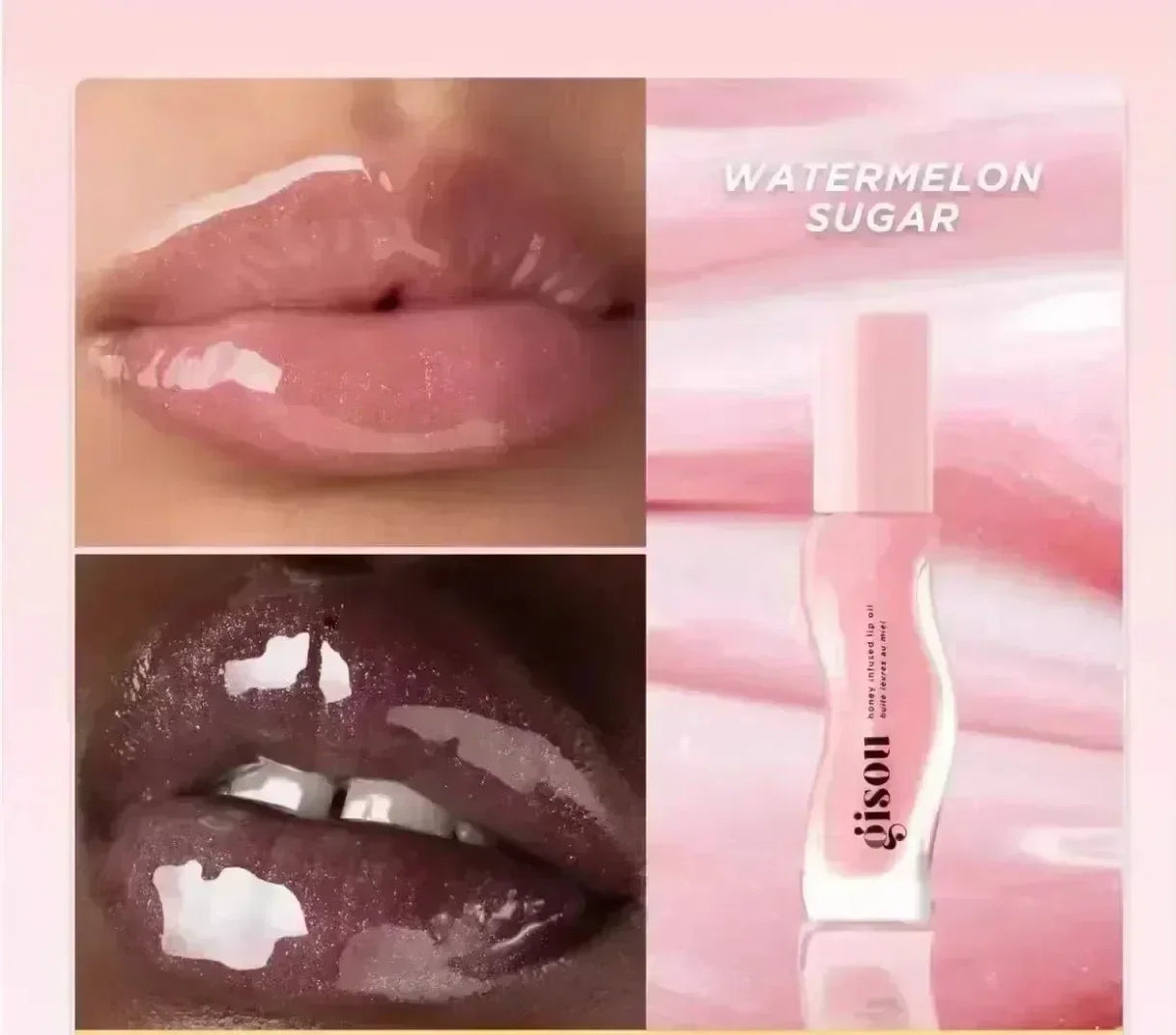 YICKYUE  -  Original Gisou Moisturizing Lip Balm Lip Oil Gloss Care Of The Lips Benetitnt For Lips Plumping Exfoliating Plumping Gloss Oil