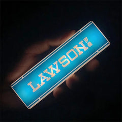 YICKYUE  -  Creative 3d Fridge Magnets Iapan Convenience Store Led Light Sign Box Magnetic Refrigerator Stickers Home Decorative Toy Model
