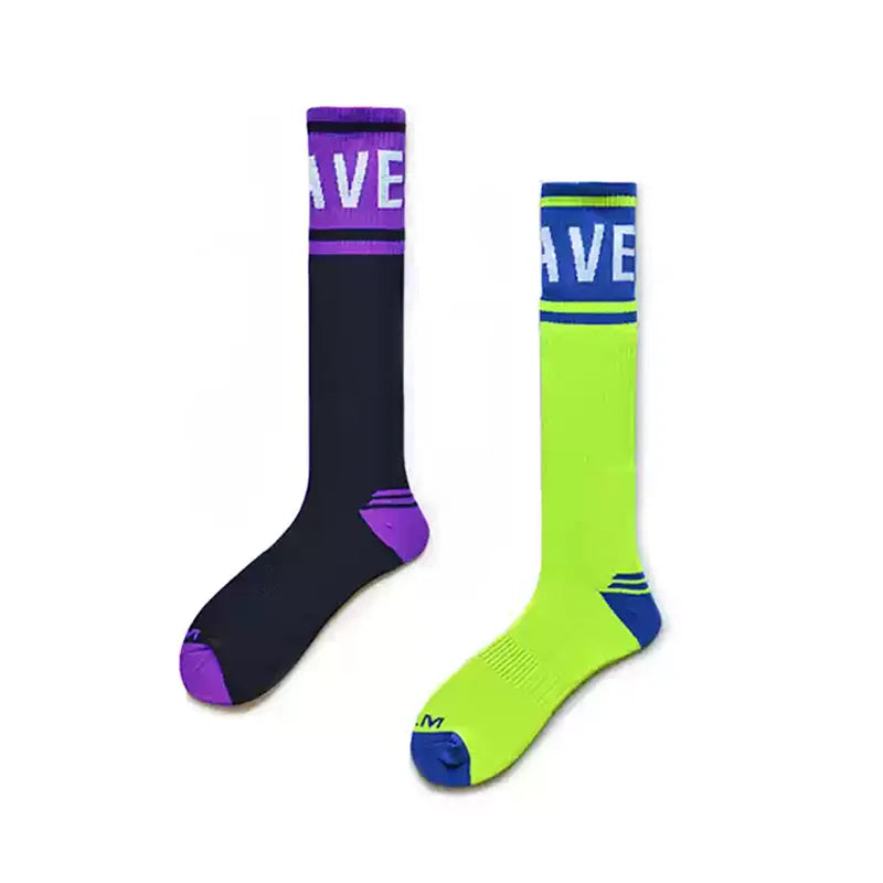 Hearujoy Socks For Man Calcetines Medias Internet Celebrity Stockings Sexy Men Chaussettes Homme Letter Compression Stockings Personality