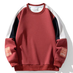 HEARUJOY  -  Men's New Long-sleeved Spring Autumn Korean Embroidered Trendy Brand Versatile Teen Top