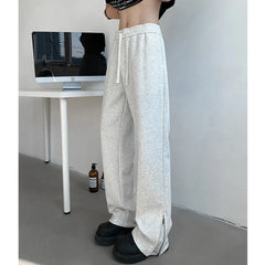 HEARUJOY  -  Black Casual Pants Men Fashion Gray Sports Pants Men Sweatpants Streetwear Korean Straight Pants Mens Joggers Trousers M-3XL