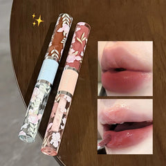 YICKYUE  -  6 Color Velvet Lip Gloss Glossy & Matte Dual-End Texture Smooth Non-Sticky Lip Tint Nude Makeup for Women Lasting Lipgloss Stain