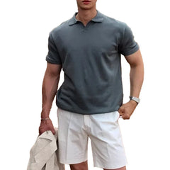 HEARUJOY  -  Casual Wear Mens T-Shirt Casual Outing 5 Spandex 95 Polyester Daily Casual Outfit Slight Stretch Fabric For Casual Outings