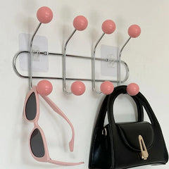 YICKYUE  -  Multi-functional Hook Coat Key Storage Hook Living Room Bedroom Storage Hooks Wall Non-marking Decoration Accessories