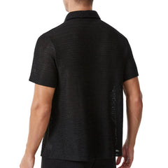 HEARUJOY  -  Men's Solid Color Short-Sleeved Shirt American Retro Fashion Trend Street Loose Breathable Casual Daily Niche Men's Tops