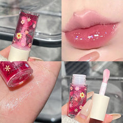YICKYUE  -  Lip Balm Transparent Dilute Lip Lines Student Parity Lemon Flavor Lip Gloss Men's and Women's Makeup Skin Care