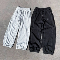 Hearujoy Fashion casual loose wide leg pants women Y2k pants Korean version of streetwear Goth Harajuku couple retro baggy sweatpants