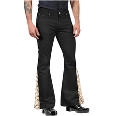 HEARUJOY  -  Summer Men's Casual Flared Slim Fit Cargo Pants Classic Business Straight Loose Trousers