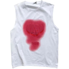 Hearujoy Casual Slim Vest Men's Trend Fitness Sports Quick-drying Sleeveless T Shirt Top Muscle Man Jersey Vests Loose Fitness Sweatshirt