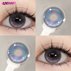 YICKYUE  -  Cosplay Contact Lenses Cosmetic Colored Pupils Hallowen Contacts Beauty Women Makeup Blue Lens Eye Contact Cosplay Pupils