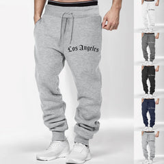 HEARUJOY  -  Drawstring Wide Leg Straight Pants Men'S Winter High Street Fashion Casual Loose Men Trousers Pantalon Homme VêTement Homme