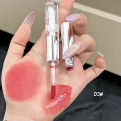 YICKYUE  -  Double Ended Lipgloss Moisturizing Makeup Matter Liquid Lipstick And Mirror Water Glazed Lip Gloss Hydrating Lip Tint