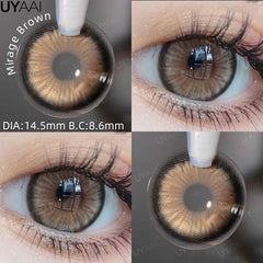 YICKYUE  -  1 Pair Cleopatra Pupils Lens Yearly  For Eyes Blue Green Contact LensNatural Len Colorcon High Quality Lense