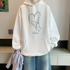 Hearujoy 2024 New American 12 Color Hooded Sweatshirt Spring Men's Wind Couple Sweatshirt Loose Large Size 5XL Casual Clothing