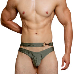 Hearujoy Man’s Underwear Cuecas Masculinas Double Layer Men‘s Swimming Trunks Gay Ropa Interior Hombre Tie Men’s Underpants Personality