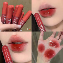YICKYUE  -  6 Color Hydrating Moisturizing Water Light Mirror Lipstick Lip Glaze Lasting Easy To Color Glass Shiny Sexy Lip Gloss Cosmetics