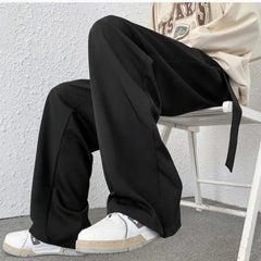 Hearujoy Slim Fit Man Suits Pants Straight Plus Big Size Trousers for Men Tressed Chinese Homme Slacks New in Thin Casual Stylish Cheap
