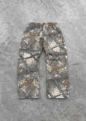 Hearujoy High Street Hip Hop Baggy Sweat Pants Y2K Pants Men Clothing Camouflage Pattern Printed Unisex Casual Camo Trousers Streetwear