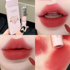 YICKYUE  -  4 Colors Velvet Lip Mud Matte Finish Skin-Tone Enhancing Lip Tint Versatile Nude Makeup For Women Lasting Lipgloss Stain