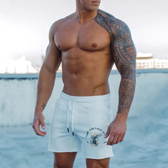 Hearujoy Mens Fitness Shaping Casual Shorts Genderless 2024 Summer New Fashion Sports Breathable Streetwear Comfortable Shorts Unisex