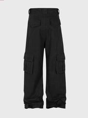 Hearujoy Techwear Cargo Pants Men Joggers Black Cargo Trousers for Men Jogging Green Japanese Streetwear Hip Hop Safari Style