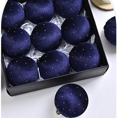 YICKYUE  -  Christmas Ornaments Balls Set Diamond Christmas Tree Pendant Decoration Hanging Bulbs Festival Party Ornament For Tree Ornaments