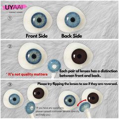 YICKYUE  -  NEW Colored Contact Lenses Gray Pupils Natural Look Fashion Women Green Contact Lenses Brown Contact Lenses High Quality
