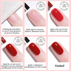 YICKYUE  -  1-10pcs PSK Popular Color Dreamy Eden Gel Nail Polish Fine Shiny Film Nail Art Nail Supplies Summer New Super Flash Nail Polish