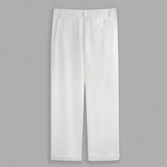 HEARUJOY  -  Men s  Fit Dress Pants Solid Color Flat Front Trousers Classic Business Casual Suit Pants Modern Formal Wear Hemmed Bottoms