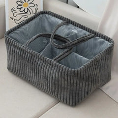 YICKYUE  -  Storage Baskets Hand-woven Sundries Basket Portable Household Clothing Toys Sorting Basket