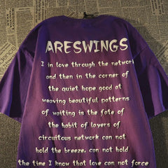 HEARUJOY  -  New American Retro Spider Print T shirt Women's Hot Sale Loose Street men Dopamine Tops summer vintage gothic y2k clothes