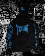 Hearujoy Retro Tapout Hip Hop Letter Zipper Hoodie Y2K Sweatshirt Women Mens Graphic Print Oversized Hoodie Jacket Clothes Streetwear