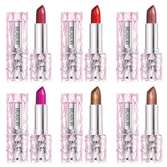 YICKYUE  -  Waterproof Shimmer Lipstick: Pearlescent Fine Glitter Long Lasting Lip Gloss New Arrival for Smooth Shiny Lip Makeup
