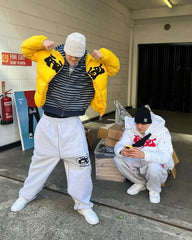 Hearujoy Man Long Pants Cargo Streetwear Joggers Men Y2k Casual Police Trousers Work Pants Male Harajuku Korean Streetwear merican style