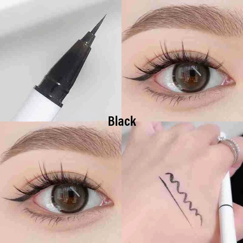 YICKYUE  -  Matte White Eyeliner Liquid Pen Lying Silkworm Pencil Brighten Corners of Eyes Ultra-thin Waterproof Pigment Cosplay Eyeshadow