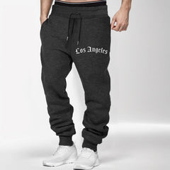HEARUJOY  -  Drawstring Wide Leg Straight Pants Men'S Winter High Street Fashion Casual Loose Men Trousers Pantalon Homme VêTement Homme