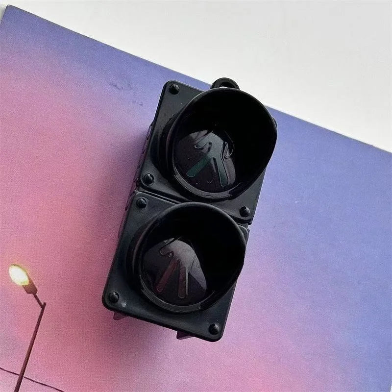 YICKYUE  -  Glowing Magnetic Fridge Stickers Light Traffic Light Luminous Light Box Creative Refrigerator Sticker Magnets Home Decor Gifts