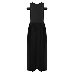 HEARUJOY  -  Elegant Ol Jumpsuit Women'S Summer Long Chiffon Jumpsuit Wide Leg Set Temperament Jumpsuit Female Bodysuit Plus Size