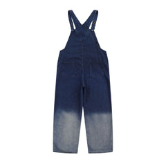 HEARUJOY  -  Tie Dye Gradient Star Embroidered Denim Overalls For Men And Women Loose Casual Suspender Jumpsuit Streetwear Jeans Trousers