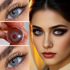 YICKYUE  -  14.20mm Soft Natural Colored Contact Lenses, for Women's Daily Makeup, Campus, Office, Commute, Dating & Casual Outing