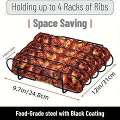 YICKYUE  -  1PCS Non-Stick BBQ Grill Grid Carbon Steel for Outdoor Camping Picnic Steak Cooking Grilling Tools Accessories