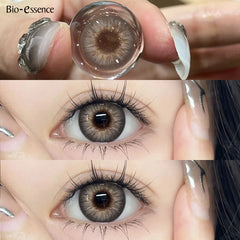 YICKYUE  -  Big Eyes Black Contact Lenses Big Black Lenses for Eyes Colored Contact Lenses Beauty Pupils Comestic Natural Lenses