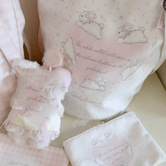 YICKYUE  -  Cartoon Pattern Handheld Shoulder Bag Large Capacity Storage Bag For Students Daily Travel Versatile Wallet Cute Cat Canvas Bag