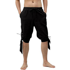 HEARUJOY  -  Elastic Waist Plus Size Underwear Sexy Swimming Trunk Men'S Shorts Costume Trousers Medieval Retro Pants Shorts Hommes шорти