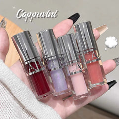 YICKYUE  -  Mirror Water Light Sparkling Lip Plumping Lip Gloss Lasting Moisturizing Jelly Glass Lip Tint Waterproof Korean Makeup Cosmetics