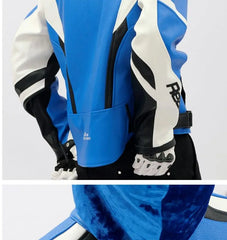 Hearujoy American Pioneer Motorcycle jackets Windproof Oversized Loose coat men winter Leather jacket Clip Racing Suit new men clothing