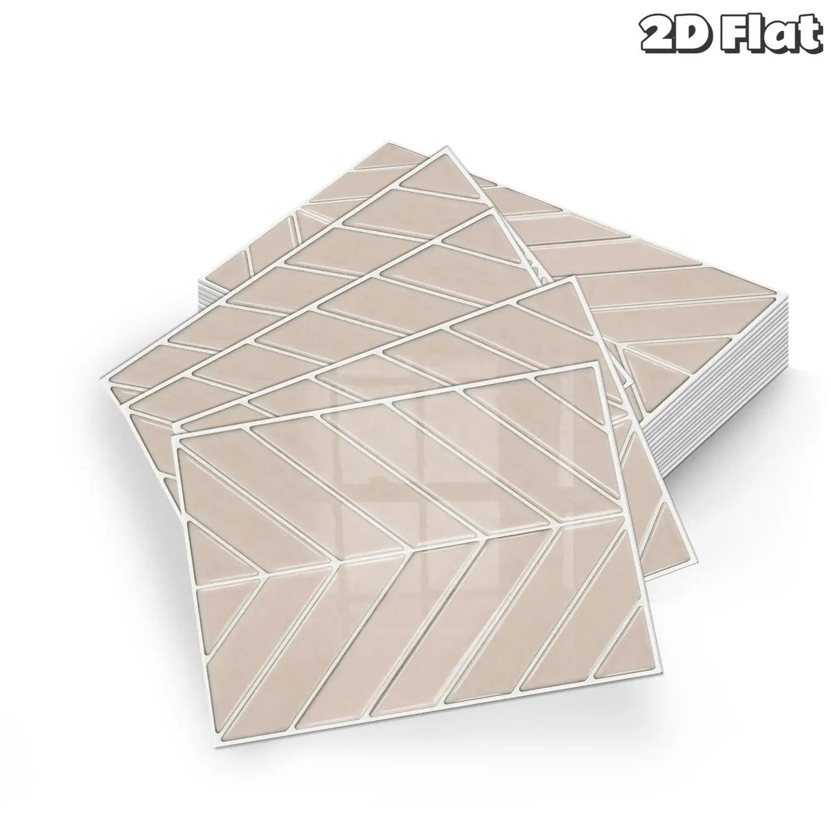 YICKYUE  -  10/12/14 Pieces Of Modern Wind Wall Stickers, Self-Adhesive Stickers For Bedrooms And Bathrooms - Easy To Install -2D Flat