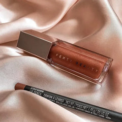 YICKYUE  -  Fashion Fenty Beauty Lip Glaze Moisten Shine Glitter Lip Plumper Makeup For Beginner Liquid Lipstick Female Makeup Cosmetics